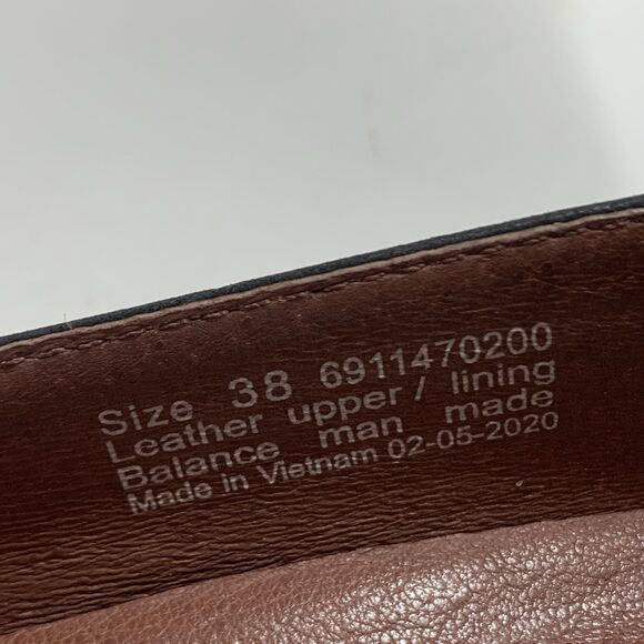 Dansko Black Leather Wedged Comfort Professional Shoes Size 38 EU 7.5-8 US - Picture 14 of 16